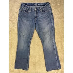 Signature Levi Strauss Jeans Womens 14S 32x30 Blue Modern Bootcut Denim Pant